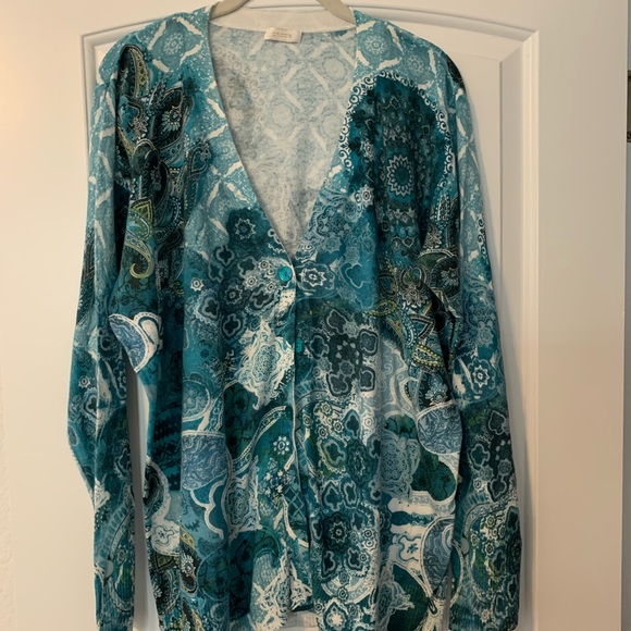 Chico's Sweaters - Chico’s V-Neck Cardigan.  Size:  XL (Chico’s size 3).  Oversized.